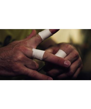 Mantle Finger Tape - 1.25cm & 3.8cm x 10m Rolls for Climbing Martial Arts Volleyball & More - Sports Tape Pack Sizes Available - Buy Online on GoSupps.com