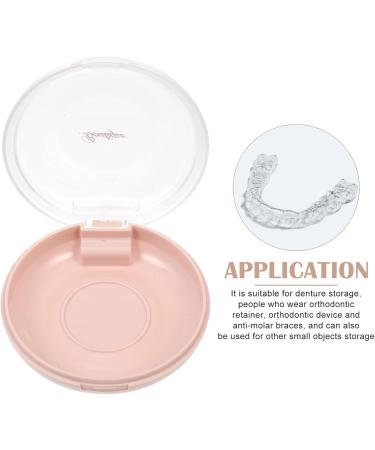 Buy COHEALI Denture Box - 2 Pack Retainer Cases for Teeth & Mouth Guard Storage - Ideal for Fake Teeth & Household Use - Buy Online on GoSupps.com
