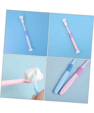 Gatuida Portable PP Toothbrush Set - 4 Pieces for Travel & Home Use | International Shipping Available - Buy Online on GoSupps.com