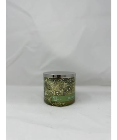 White Eucalyptus & Sage 3 Wick Candle 14.5 oz / 411 g Made with Natural Essential Oils