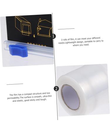 minkissy 3rolls Transparent Lip Care Film of Ultra-Thin Makeup Accessories Lightweight Portable Easy to Tear for for Lip Preservation and Transparent 6X6CM - Buy Online on GoSupps.com