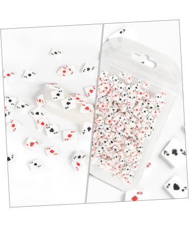 HAPINARY 4 Nail Art Accessories Home Decorations Home Ornament Polymer Clay Jewelry Diy Handcraft Materials Nail Accessories Polymer Clay Manicure Accessories Playing Nail Art Charm Set - Buy Online on GoSupps.com