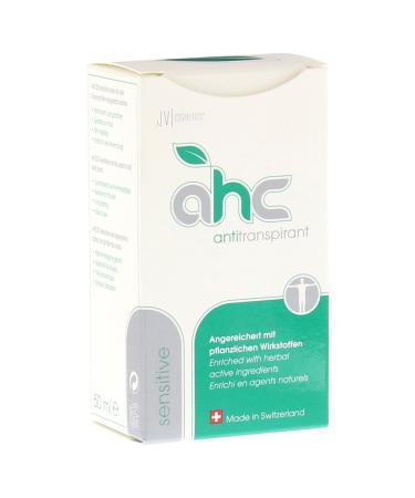 JV Cosmetics - AHC sensitive antiperspirant - against sweating on sensitive skin areas (50 ml) 50 ml (1 pack)