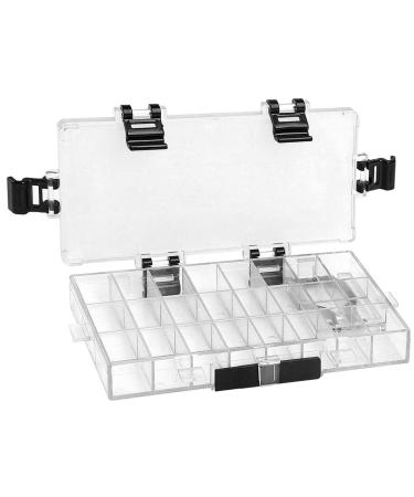 Transon Paint Storage Palette Box 24 Wells Airtight Stay Wet for Watercolor, Gouache, Acrylic and Oil Paint