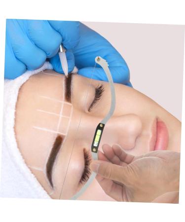 Beavorty 3pcs bow eyebrow ruler make up kit microblading caliper measuring tool drawing tool draw a line - Buy Online on GoSupps.com