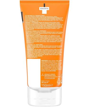 JOHNSON JOHNSON Neutrogena AntiPimples 2in1 Cleansing & Mask 2 x 150 ml Cleansing and Mask - Buy Online on GoSupps.com