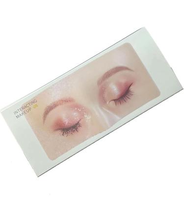 3D Makeup Practice Face Board Makeup Artist Board Reusable Silicone Full Face Practice Eyelash Eye Shadow for Beginners Girl's Gift - Buy Online on GoSupps.com