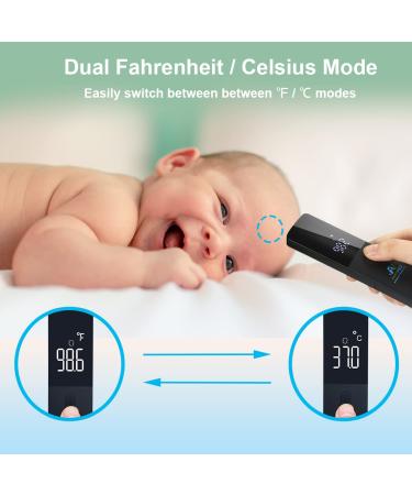 Amplim Medical Grade Non-Contact Forehead Thermometer for Adults & Kids | FSA HSA Approved - Buy Online on GoSupps.com