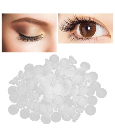 100pcs Eyelash Extension Glue Cups | Fanning Cup Plugs for Volume Lash Fans | Premium Eyelash Accessories - Buy Online on GoSupps.com