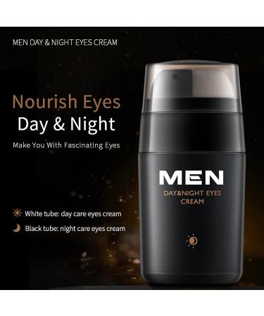 Men's Day & Night Eye Cream 20g | Moisturizing & Firming Anti-Aging Retinol Formula for Dark Circles & Puffy Eyes - Buy Online on GoSupps.com