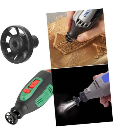 Healeved 6 Pcs Electric Grinding Chuck Grinder Fan Electric Grinder Blower Rotary Tool Blower Plastic Black 3x3cmx3pcs Blackx3pcs - Buy Online on GoSupps.com