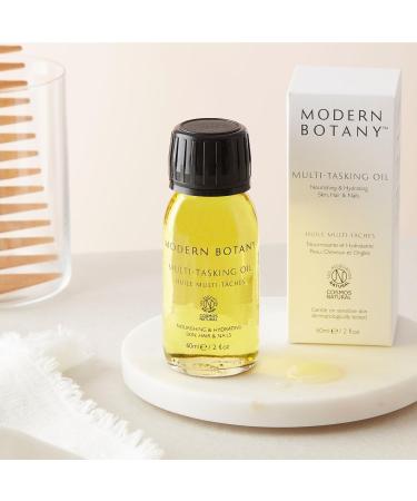 Modern Botany Multi-Tasking Oil | Hydrating & Moisturizing Oil for skin hair & nails | Dermatologically Tested & Suitable for Sensitive Skin | Cosmos Natural 100% Natural Origin of Total - Buy Online on GoSupps.com