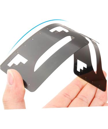 DRESSOOS 2pcs Eyebrow Ruler Makeup Stuff Brow Stencil Tool Eyebrow Guide Stencil Eyebrow Shape Template Ruler 1 count (Pack of 1) As Shown - Buy Online on GoSupps.com