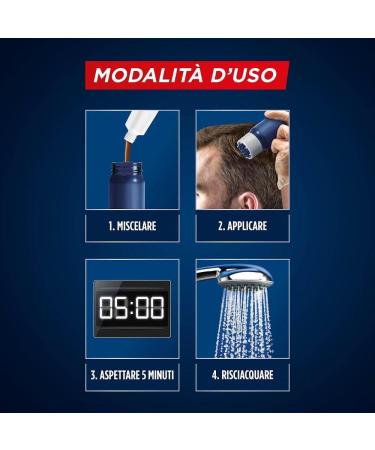  Men Perfect Schwarzkopf - Men Perfect - Men's Anti-Gray Hair Color Gel - Hair Color - Natural Result - Quick and Easy Application - Buy Online on GoSupps.com