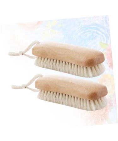 Solustre 4-Piece Shoe Brush Cleaner Set - Household Boot & Coat Cleaning Brushes with Handle | Durable Bristle Polishing Brush - Buy Online on GoSupps.com