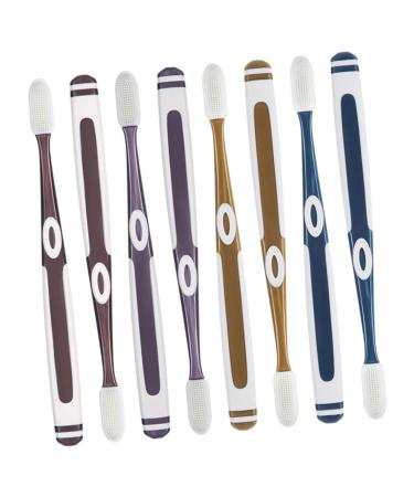 8th nano toothbrush tooth hygiene mouth hygiene silicone sponges adult hand toothbrush soft toothbrush with fragile gums after birth bristle pregnant woman pebbles