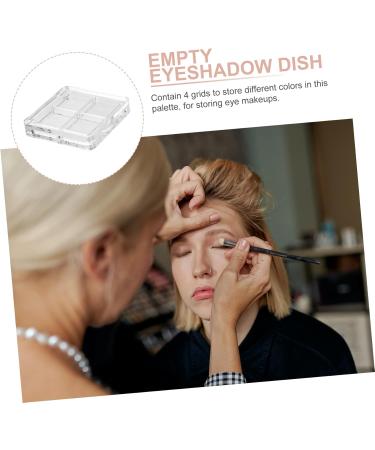 Mikinona 2pcs Empty Eyeshadow Palette Eyeshadow Palettes Makeup Containers Purple Eyeshadow Palette Blendable - Buy Online on GoSupps.com
