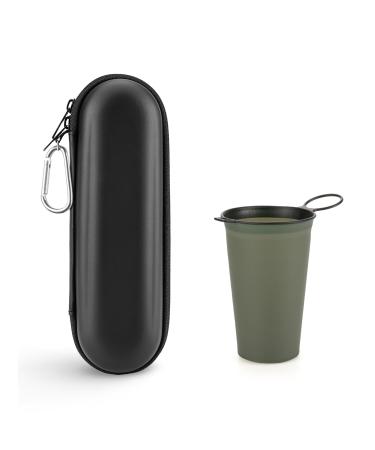Travel case toothbrush electric for brown oral-b pro for Philips Sonicare Portable hard-shelled hard travel etui and camping dishes Camping cup of cups.