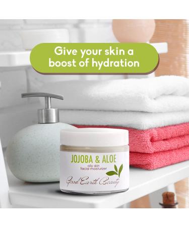 Shop Jojoba & Aloe Facial Moisturizer for Oily Skin - 2.3 oz | International Shipping Available - Buy Online on GoSupps.com