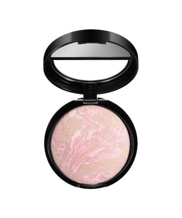 G n rique Makeup Setting Powder Waterproof Oil Control Marble Powder Palette Adorable Long-Lasting Palettes Finishing Powders Foundation for Travel Date Night Daily Use Women