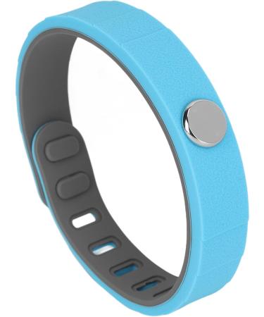 Buy Sports Energy Bracelet - Non-Static Silicone for Electrostatic Removal | Winter Blue - Buy Online on GoSupps.com