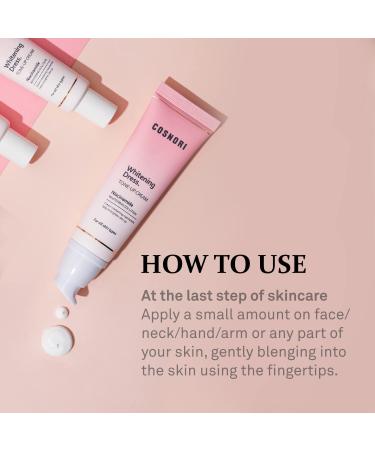 COSNORI W. Dress Tone-up Cream | Instant Skin Toning Hydration & Sebum Control | Vegan & Cruelty-Free | 1.69 oz - Buy Online on GoSupps.com