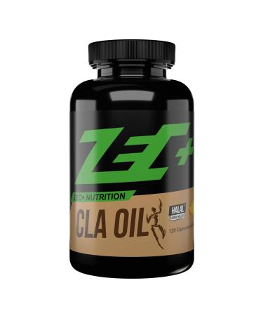 Zec+ Nutrition CLA OIL Conjugated Linoleic Acid 120 capsules with CLA 1000 mg essential fatty acids