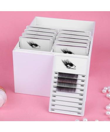 Acrylic 10-Layer Storage Box for Eyelash Adhesive & Makeup Organizer - Eyelash Storage Solution - Buy Online on GoSupps.com