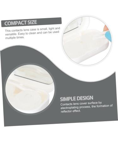 Buy Healvian 48-Piece Contact Lens Case Set Durable Plastic Holder & Cosmetic Lens Bracket International Shipping Available - Buy Online on GoSupps.com
