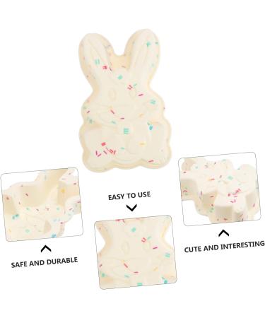Mikinona 1pc Cake Mold Easter Silicone Bunny Candy Molds Easter Bunny Mold Divided Plates for Adults Silicone Baking Mold Easter Baking Molds Bunny Silicone Molds DIY Crayon Silica Gel Soap - Buy Online on GoSupps.com