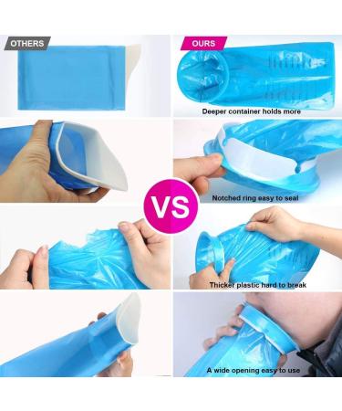 45 Pi ces 1000Ml de Vomissement de Maladie de Mouvement d'Emesis Bleu de Tiges Jetables pour Voyage Sac de - Buy Online on GoSupps.com