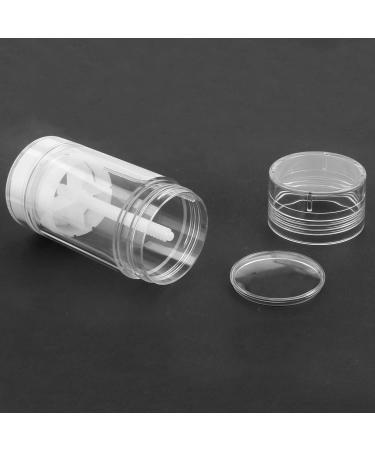 9 PCS 2.5oz/75ml Round Deodorant Containers Empty Plastic Deodorant Tubes Holder Reusable Clear Twist Up Filling Stick Container Makeup Stick for DIY Deodorant Healing Homemade Balm Chapsticks Bottom-Filling - Buy Online on GoSupps.com