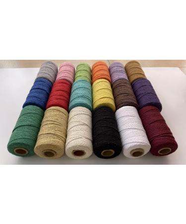1.5mm Black Macrame Cord - 109 Yards Knitting Rope for DIY Crafts & Wedding Decor - Buy Online on GoSupps.com