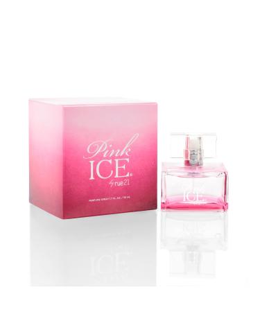 Rue 21 Pink Ice Eau De Parfum Women's Perfume Spray - 1.7 fl oz (50 ml) Pink Ice 1.7 Fl Oz (Pack of 1)