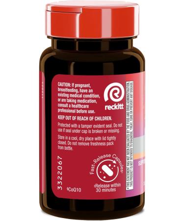 MegaRed Advanced CoQ10 to Help Support Heart Health and Cellular Energy* Powerful Antioxidant Protects Against Free Radicals* - 30 Capsules (30 Servings) - Buy Online on GoSupps.com