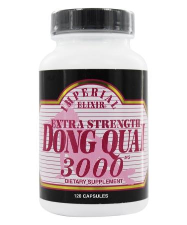 Imperial Elixir Extra Strength Dong Quai 3000 mg 120 Capsules