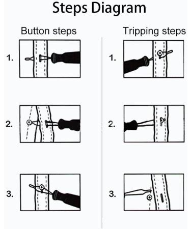 Uxsiya Button Hook Helper - Practical Zipper Tool for Joint Pain Relief | International Shipping Available - Buy Online on GoSupps.com