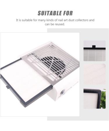 POPETPOP 5 Pcs Nail Filter Vacuum Cleaner Handheld Desk Cleaner Auto Car Vacuum Cleaner No- Spilling Nail Dust Collector Filters Nail Dust Cleaner Accessory Plastic Filter Screen Manicure 18x17cmx5pcs As Shownx5pcs - Buy Online on GoSupps.com