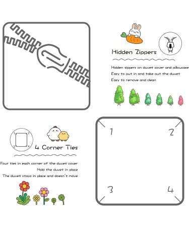 Grey Quartz Stone Baby Bedding Set - Grey Reversible Duvet Cover 100x135 cm + Pillowcase 40x60 cm - Artificial Stone Texture Design - 100% Microfibre - Super Soft & Hypoallergenic & Easy Care Toddler Junior / Cot Bed - Buy Online on GoSupps.com