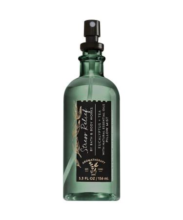 Bath & Body Works Aromatherapy Stress Relief - Eucalyptus Tea Pillow Mist, 5.3 Fl Oz , with Natural Essential Oils - Buy Online on GoSupps.com