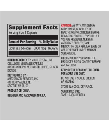 Amazon Elements B Complex and Amazon Elements Vegan Biotin 5000 mcg - Buy Online on GoSupps.com