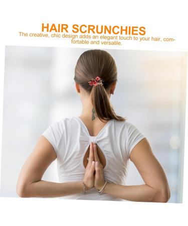 Beavorty hair tie scrunchies for girls womans rings hair accessories for women girls ponytail rings hair bobbles scarfs for women Elk Petal Hair Scrunchies Practical Hair Scrunchies Hanfu - Buy Online on GoSupps.com