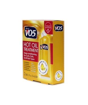 VO5 Hot Oil Intense Conditioning Treatment 0.5 oz 2-Count Tubes - Pack of 3 | 1.5 fl oz - Buy Online on GoSupps.com