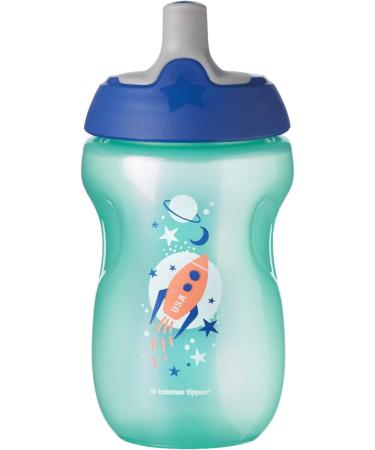 Tommee Tippee Sportee Toddler Sports Sippy Cup 3-Pack | Spill-Proof BPA-Free 10oz Cup for 12+ Months (Blue, Gray, Teal) - Buy Online on GoSupps.com