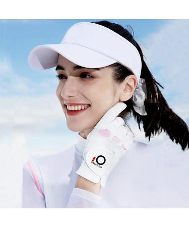 Lovmead Women's Leather Golf Gloves | All-Weather 3D Performance Slipproof Comfort S-XL - Perfect for Summer Play - Buy Online on GoSupps.com