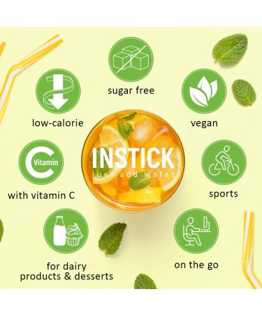 Intick Sugar-Free Instant Elderflower Drink Powder | Vegan Low-Calorie Vitamin C | 18L Pack - Buy Online on GoSupps.com