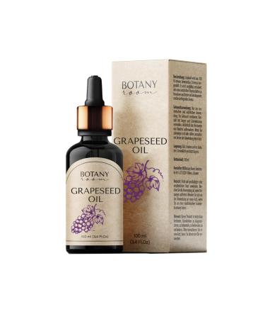 Huile de p pins de raisin bio 100 ml 100 % pure press e froid Soin pour le visage le corps les cheveux Pour peaux s ches et sensibles Qualit sup rieure BotanyRoom