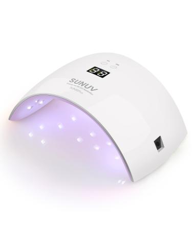 UV LED Gel Nail Lamp SUNUV 36W UV lamps for Gel Nails Manicure Pedicure Sensor 30s/60s Timer LCD Screen