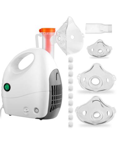UNOSEKS Nebulizer Machine with 1 Set of Kits for Breathing Problems Adjustable Amount for Adults and Kids Effective Nebulizer for Home use or Travel