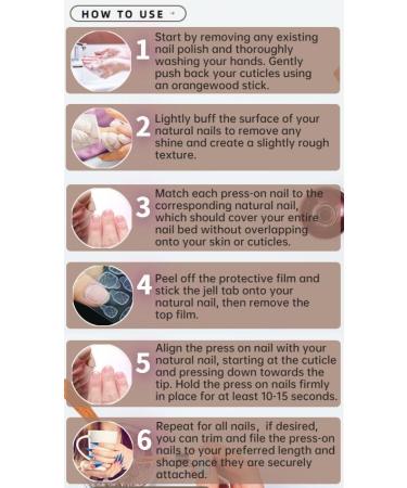 Long Pink XXL Press-On Nails | Square Fake Nails with 3D Butterfly & Flower Designs | Full Cover | 24pcs Light Pink & Nude | Perfect for Women & Girls - Buy Online on GoSupps.com